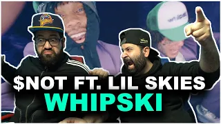 FIRST TIME LISTEN!! $NOT - Whipski ft. Lil Skies (Directed by Cole Bennett) *REACTION!!