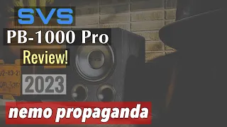 SVS PB1000 Pro 2023 Subwoofer Review.