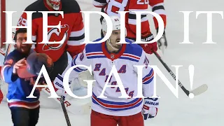 Reacting to Chris Kreider getting a Hat Trick Again (3/4/21)