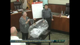 City of Glendale Multi-Project Housing Lottery 10-30-2019