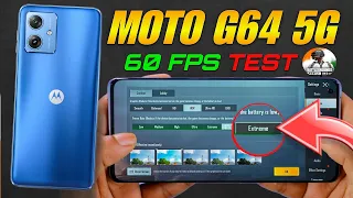 Moto G64 5g Bgmi Graphic Test Gyroscope Testing || Moto G64 5g Bgmi Pubg Test @MotorolaIndiaIN