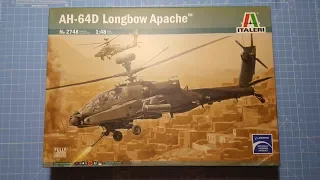 Italleri 1/48 Apache AH-64D Scale Model Build