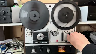 Akai X-1800SD Reel to Reel 8 Track Tape Recorder