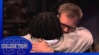 Whoopi Goldberg touched by student's message