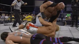 Goldberg Gets Jeff Jarrett WCW Thunder 23rd December 1999