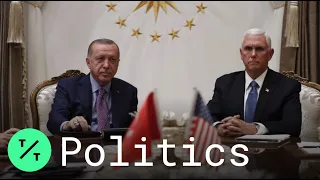 Visible Tension Between Pence, Erdogan in Syria Discussions