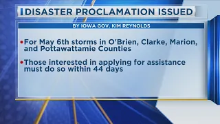 Kim Reynolds Expands Disaster Proclamation