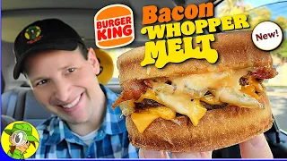 Burger King® 🍔👑 BACON WHOPPER® MELT Review! 🥓🍔🧀🧅 ⎮ Peep THIS Out! 🕵️‍♂️