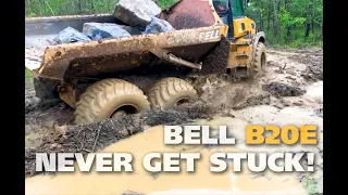 MUD IS NO OBSTACLE FOR THE BELL B20E