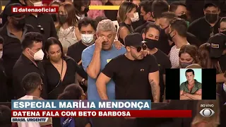 Cantor Beto Barbosa relembra carreira da amiga Marília Mendonça