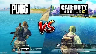 PUBG Mobile vs Call of Duty Mobile | Battle Royale Comparison | EXTREME Graphics
