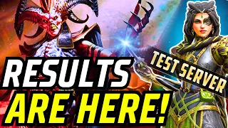 HONEST REVIEW ON FREE CHAMP ADELYN! TEST SERVER FOOTAGE! | RAID: SHADOW LEGENDS