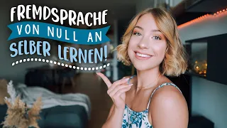 SO lernst du eine FREMDSPRACHE von Null an selbst und OHNE LEHRER! 8 SCHRITTE // JustSayEleanor