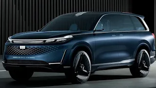 New Geely Galaxy Starship Concept 2024 | Beijing Auto Show- 2000 Km PHEV Range | #geely #geelyatlas