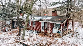 He DIED Here l A Tragic Look Inside Gerry's Abandoned Cabin In The Woods! EVERYTHING LEFT BEHIND