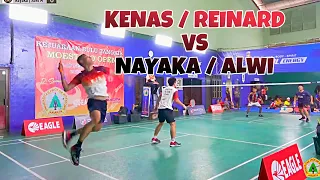 PANAS ! KENAS / REINARD BERADU DENGAN NAYAKA / ALWI. Best Angle