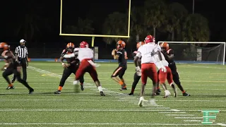 North Miami Beach Chargers vs Miami Carol City Chiefs - REPLAY FILM #FootballFilmFanatics