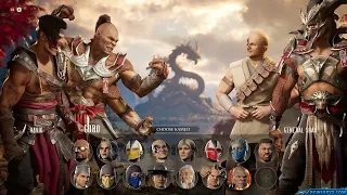 Mortal Kombat 1 All Characters - Full Roster (All Fighters)