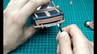 Як зліпити автомобіль із пластиліну ВАЗ-2103/How to make a car out of plasticine