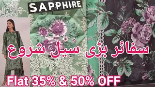 Sapphire Summer Sale flat 35% & 50% off part 1  || sapphire summer sale