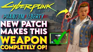 NEW Patch BUFFED THE BEST PISTOL IN Cyberpunk 2077! - Cyberpunk 2077 Patch 2.02 Changes And more