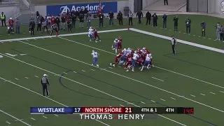 4th and Goal for the Lead | Westlake vs North Shore