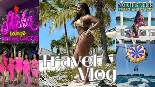 TRAVEL VLOG : TURKS AND CAICOS • MET A MAN • PARASAILING • PARTYING WITH A WELL KNOWN INFLUENCER