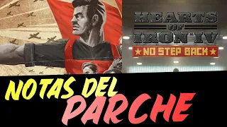 Todo sobre el PARCHE 1.11 y el DLC NO STEP BACK de HOI4