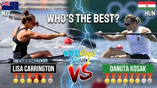 Lisa Carrington VS Danuta Kozák Who's the best? 🛶 Canoesport Piragüismo | WAYkVlogs