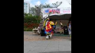 2015 일산호수공원 장미축제 인디언 연주와 춤사위