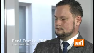 Im Gespräch: Renè Domke, Landesvorsitzender FDP M-V