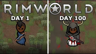 RimWorld 100 Days As A Lone Tribesman