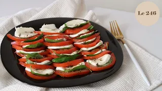 Mozzarella salad غداء خفيف صحي