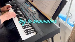 Medeli AKX10 - Try to remember - Live played