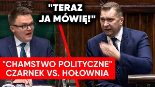 "Chamstwo polityczne". Czarnek z mównicy uderzył w Hołownie