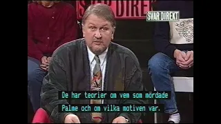 Svar Direkt - Palmemordet (SVT 1992-01-07)