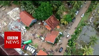 Indonesia tsunami kills hundreds after Krakatau eruption - BBC News