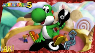 All Minigames | Mario Party 5 ⁴ᴷ (Yoshi gameplay)