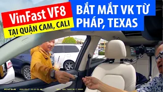 VinFast VF8 quậy California Bolsa bắt mắt VK Pháp và Texas — “Việt Nam mà xe ngon há!”