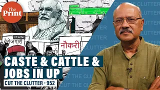 Writings on the Wall in poll-bound Uttar Pradesh read caste, cow & bull, jobs, jobs & jobs