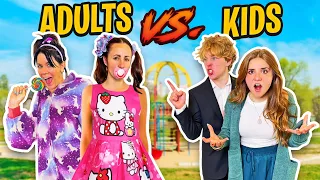 KIDS Turn Into ADULTS & ADULTS Turn Into KIDS Challenge | Piper Rockelle