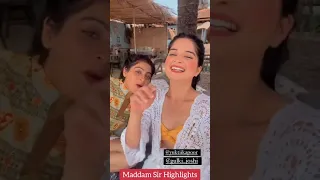 Yukti Kapoor, Gulki Joshi and Bhavika Sharma in Goa 🌴 | Maddam Sir Highlights