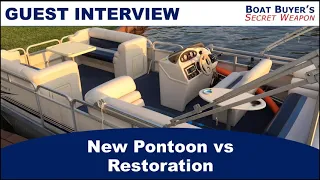 Talking New Pontoons and Pontoon Restoration