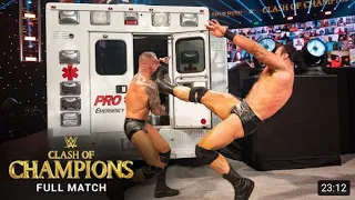 FULL MATCH - Drew McIntyre vs. Randy Orton - WWE Title Ambulance Match: WWE Clash of Champions 2020