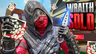 SOLO VS SQUADS Wraith 20 KILLS and 4,500 Damage Apex Legends Gameplay Season 18