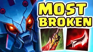 THIS WILL 100% BE NERFED!! NEW BROKEN BUILD | FULL AD KHA'ZIX JUNGLE | NO ONE CAN RUN Nightblue3