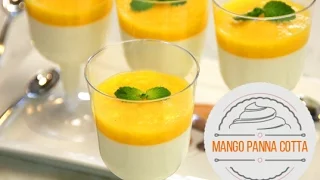Mango Panna Cotta Simple and Easy