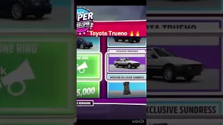 Toyota Trueno 🔥❄️ Forza Horizon 4 gameplay