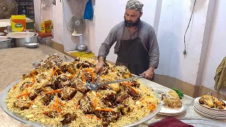 KABULI PULAO RECIPE - Qissa Khwani Peshawar | How To Make Kabuli Pulao | Peshawar Food Street