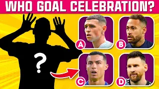 Guess The Player By GOAL CELEBRATION | Ronaldo, Messi, Neymar, Foden, Haaland | Tiny Football